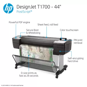 HP Designjet T1700 left facing